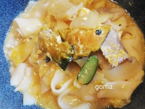 ひらひらうどんのほうとう風